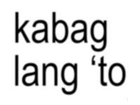 brat in Tagalog .